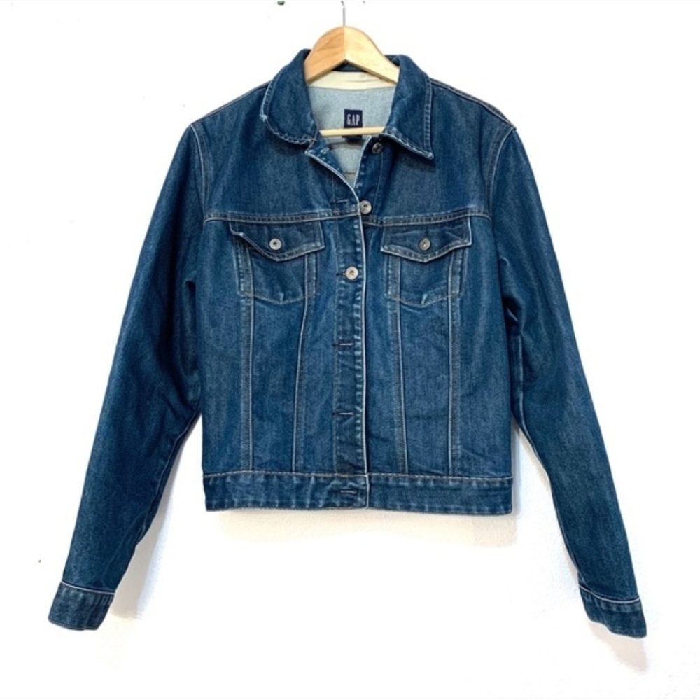 GAP Women's Classic Blue Jean Jacket